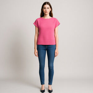 Field and Gear Short Sleeve Sweater